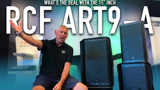 Video thumbnail for The differences between the RCF ART915, ART935 and ART945 by Music Gear Direct