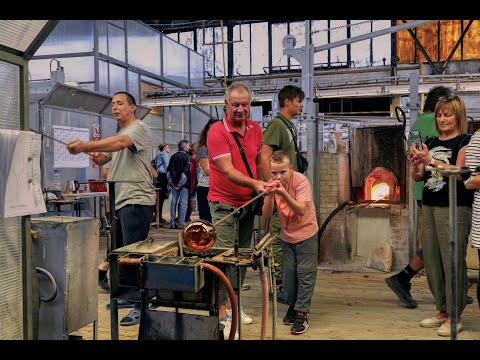 Sklárny Strání - Květná, Den otevřených dveří  21.9.2024 ( Reportáž )