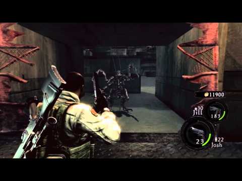 2 Goons Play Resident Evil 5 Desperate Escape Veteran Co-op