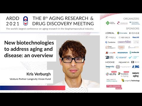 Kris Verburgh presents at the ARDD 2021