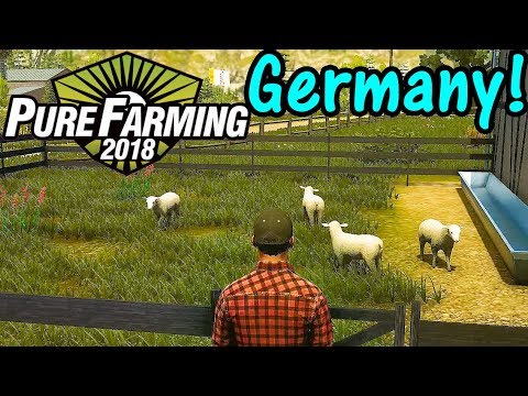 Let's Play Pure Farming 2018 #1: Germany Map!