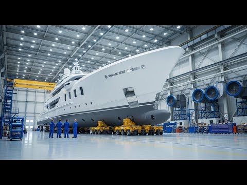 Inside the Hull Yard – (Full Process) How Ultra-Luxury Yachts Are Made