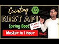 Spring Boot Creating REST API Using Spring Boot In One Video In Hindi