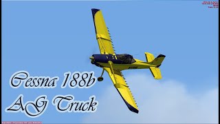 FSX - AEROSERVA - Cessna 188b Ag Truck - Alabeo.