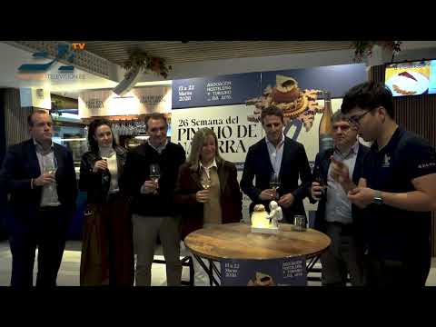 Presentación de la 26ª Semana del Pincho de Navarra, del 13 al 22 de marzo
