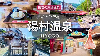 【兵庫旅Vlog】兵庫の名湯穴場！湯村温泉をのんびり散策する休日vlog/観光/グルメ/旅動画/japan travel