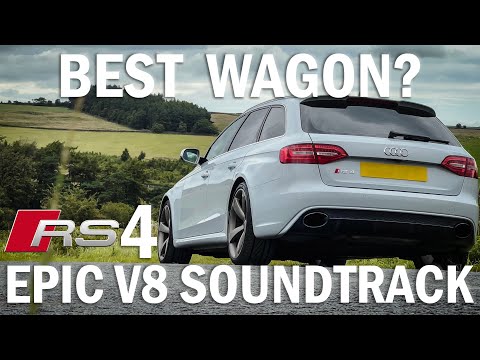 AUDI RS4 Avant V8 - MOST EPIC V8  FAMILY WAGON? | 4K