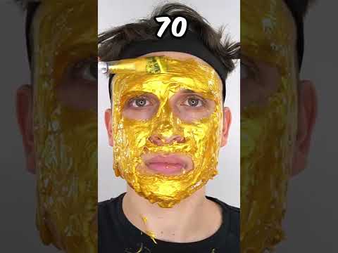 100 Layers Of Gold Challenge! #shorts