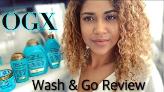 OGX Argain Oil Review | Wash & Go