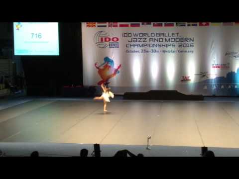 IDO World Championship Moderne 2016, Anna Louise Kalamar-Amundsen