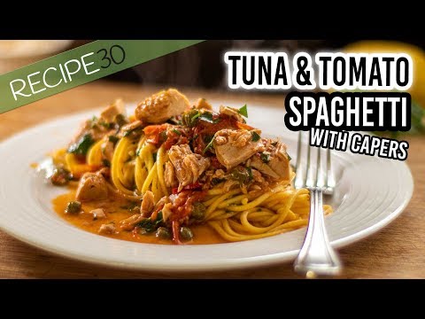 Shrimp Pasta with Roasted Tomato and Chili sauce