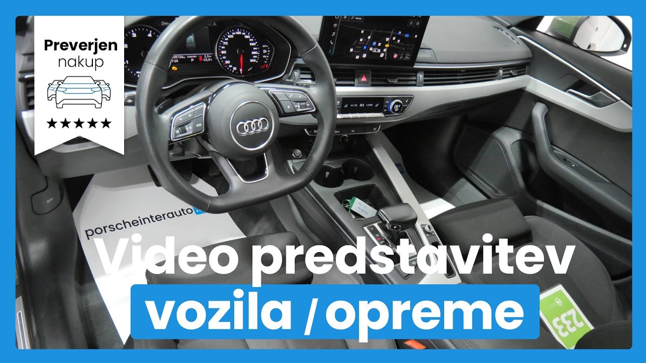 Audi A4 Avant 40TDI Sline - VL.NAPRAVA