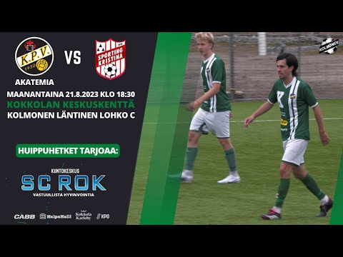 KPV Akatemia - Sporting Kristina ma 21.8.2023 | Huippuhetket