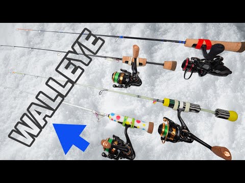 My Top 4 Walleye Ice Fishing Rods!