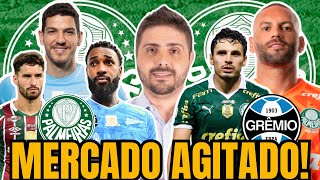 🔥💚 PALMEIRAS AGITA MERCADO: NINO, MARTINELLI & GERSON, VEIGA E EVERTON NO RADAR DO GRÊMIO! ⚡