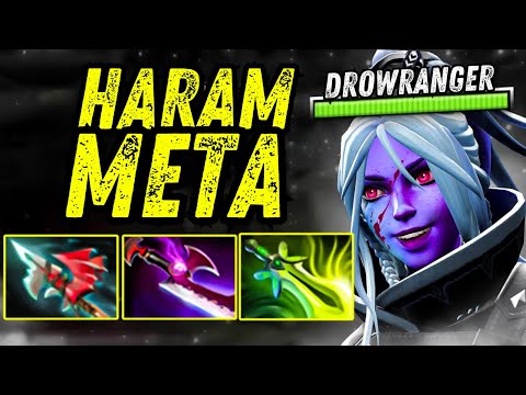 Superb Burst Free Hit Damage 🔥  30Kills Pike + Silver Edge + Butterfly Builds 🔥 Drow Ranger Dota 2