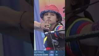 - 【東京五輪】美人アーチェリー選手に久々狙撃されるセイキンさん#shorts