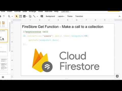 Retrieve Data From Firebase Firestore - Get()