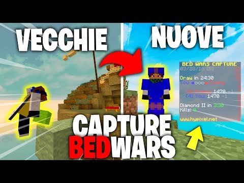 LE NUOVE "CAPTURE BEDWARS" SONO BELLISSIME!! - Minecraft ITA
