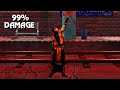 Ermac 99 Combo UMK3 Tutorial