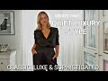 HOW TO DRESS OLD MONEY STYLE Quiet Luxury Outfits Ft DAISYSILK