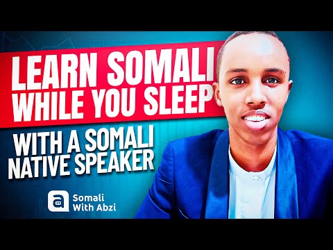 Learn Somali While you sleep | Somali for beginners 2022 | Somali with Abzi