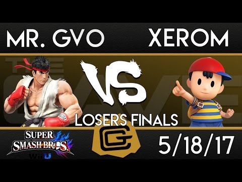 TCG Sm4sh - Mr. Gvo (Ryu) vs Xerom (Ness) - Losers Finals - Smash 4 - 5/18/17