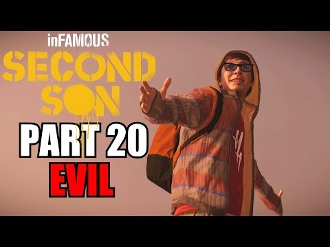 InFamous: Second Son Walkthrough Part 20 Evil Playthrough With Commentary PS4 Gameplay Review
