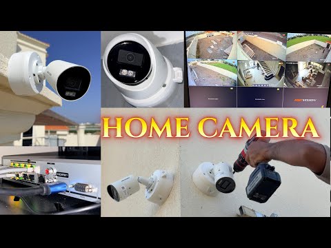 How to Install & Configure an IP Camera System (Home, Office, & School Guide) #hikvision #dahua