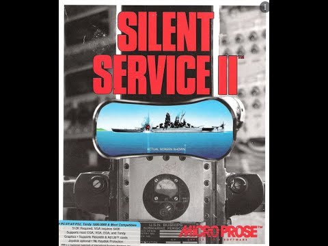 Silent Service II (1990) MS-DOS Microprose Gameplay