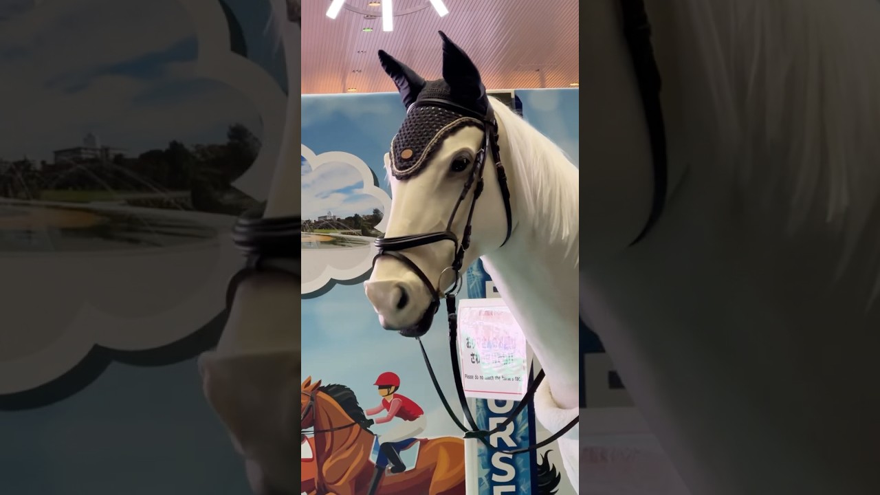 Robot Horse in Osaka, Real or Fake? Umeda, Japan #robot #horse #japan