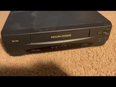 Early 2000's? Philips-Magnavox VRZ220AT VCR Overview
