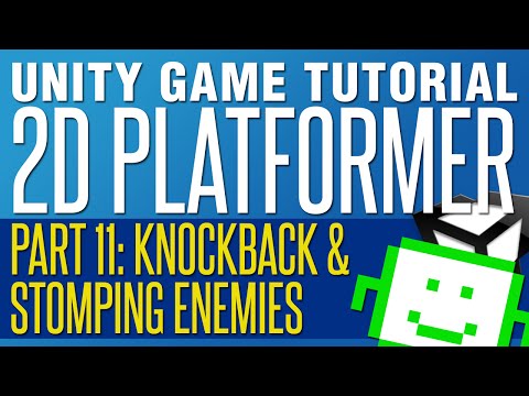 Knockback & Stomping Enemies - Unity 2D Platformer Tutorial - Part 11