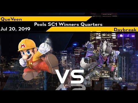 [Smash Ultimate] Defend The North 2019 (Pools SC1 Winners Quarters) - QueVeen vs Daybreak