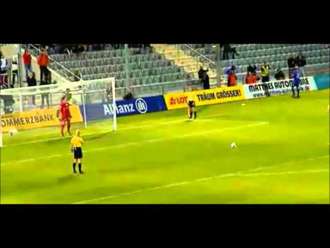 Sherida Spitse & Mandy Islacker のPenalty Kick   　1. FFC Frankfurt vs  LSK Kvinner FK