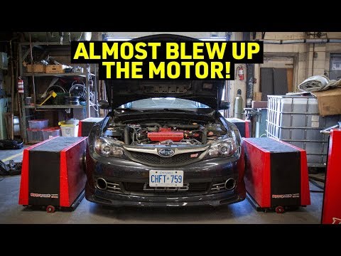 The ABANDONED STI Returns to the DYNO (Garrett G25 .72 VS .92 Housing Comparison)