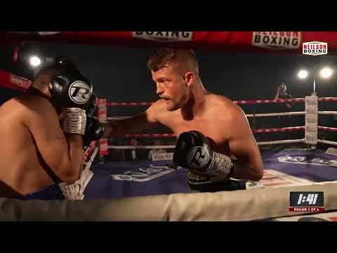 Jonny Phillips vs  Cristian Narvaez - Fight Town Bracknell - 30th April 2022 - Neilson Boxing