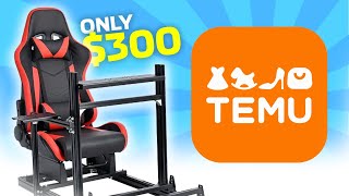 I Got a Sim Racing Setup From Temu! (My Experience)