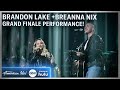 Brandon Lake Breanna Nix Get Emotional On Daddy S DNA American Idol Finale