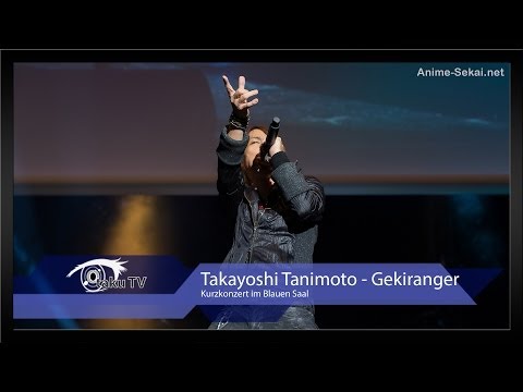 Takayoshi Tanimoto - Gekiranger - Kurzkonzert im Blauen Saal (2/4) | Connichi 2013