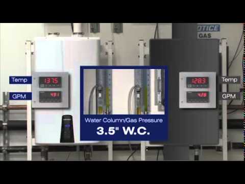 Vancouver, Burnaby Condensing Tankless Output Comparison