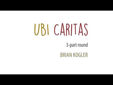 Ubi Caritas (3-part round)—synth demo