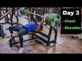 Chest & Shoulder Workout - Day 3 | Fat Loss & Muscle Building Program | Bodybuilding