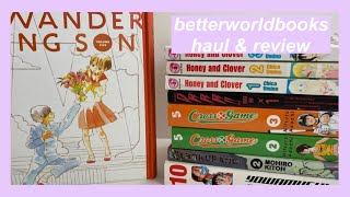 manga haul & store review - better world books
