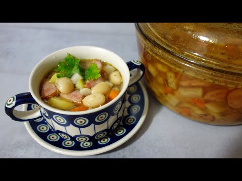 Bean soup - grandma's recipe
