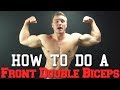 How To Hit a Front Double Biceps Pose