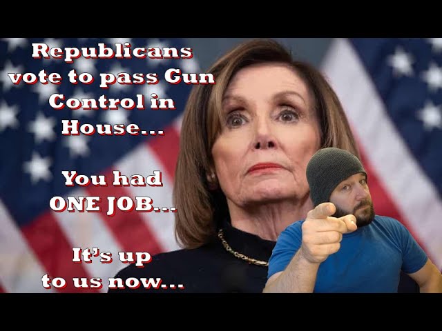 Republicans pass Gun Control in House... betrayal or part of the process?... What's next?...