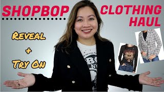 SHOPBOP CLOTHING HAUL | REVEAL + TRYON | LIONESS PALERMO BLAZER, WILDFOX, CHASER &amp; SO MUCH MORE