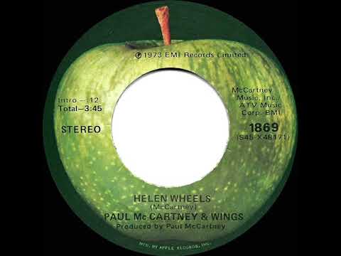 1973 HITS ARCHIVE: Helen Wheels - Paul McCartney & Wings (stereo 45)