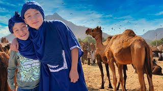 Camel Riding Adventure in Moroccan Desert 🌵 Educational Videos for Kids 🐪 Animals for Kids